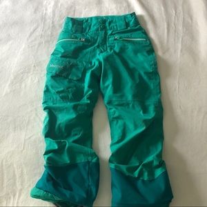 Marmot Kids Teal Snow Pants